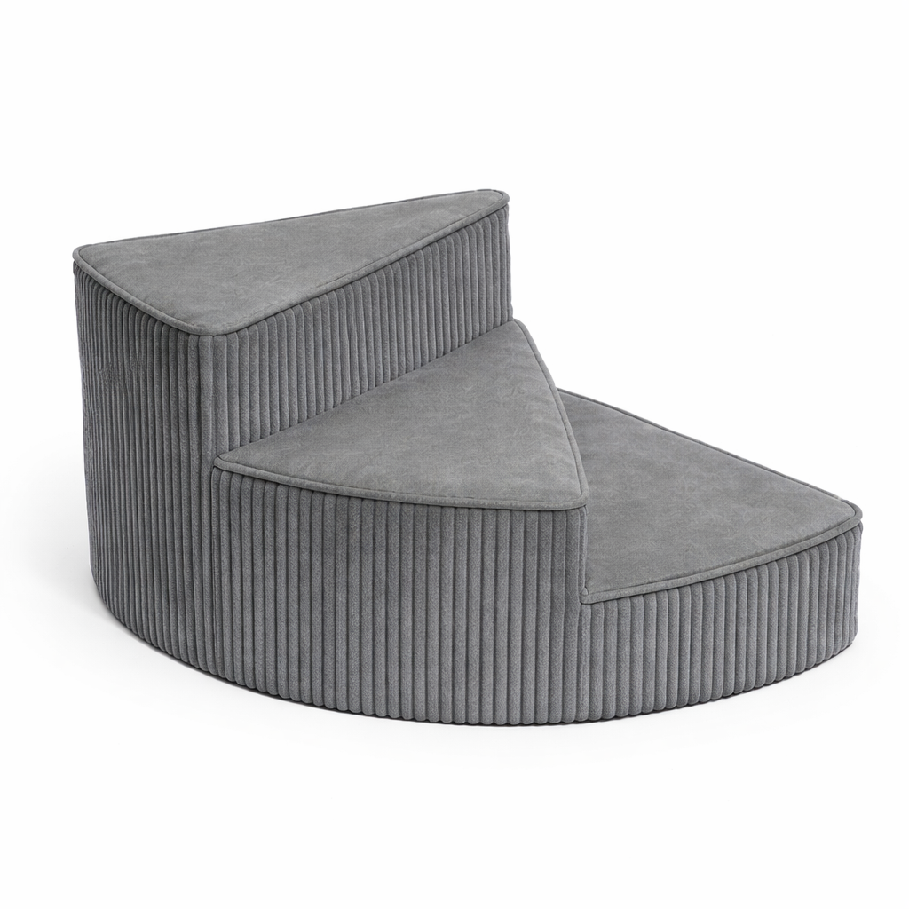 Foam Dog Stairs for Bed & Couch, Washable Non-Slip Cover