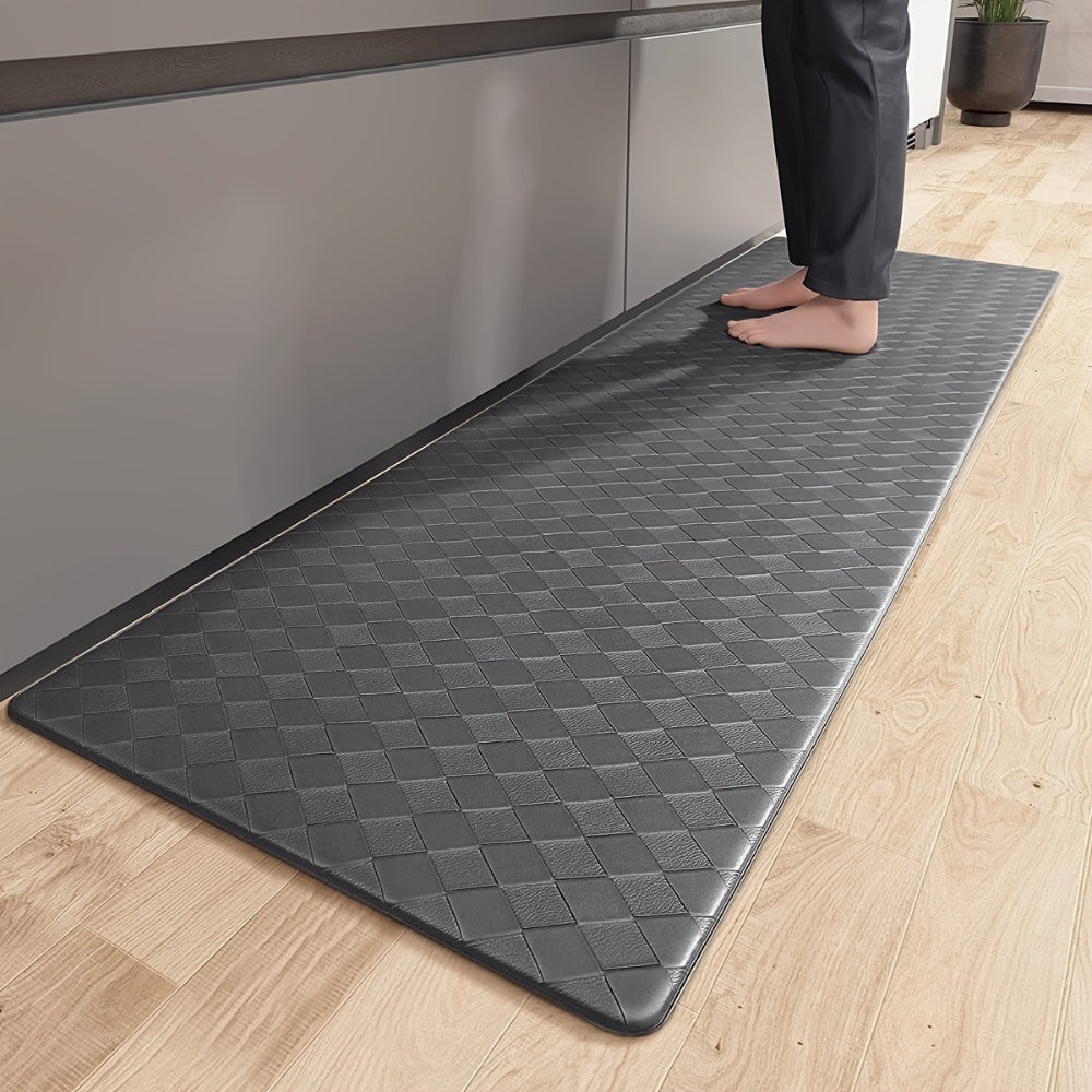 Anti-Fatigue Kitchen Mat with Cushioned PVC Surface