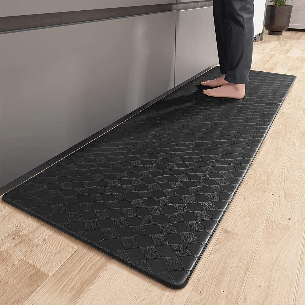 Anti-Fatigue Kitchen Mat with Cushioned PVC Surface