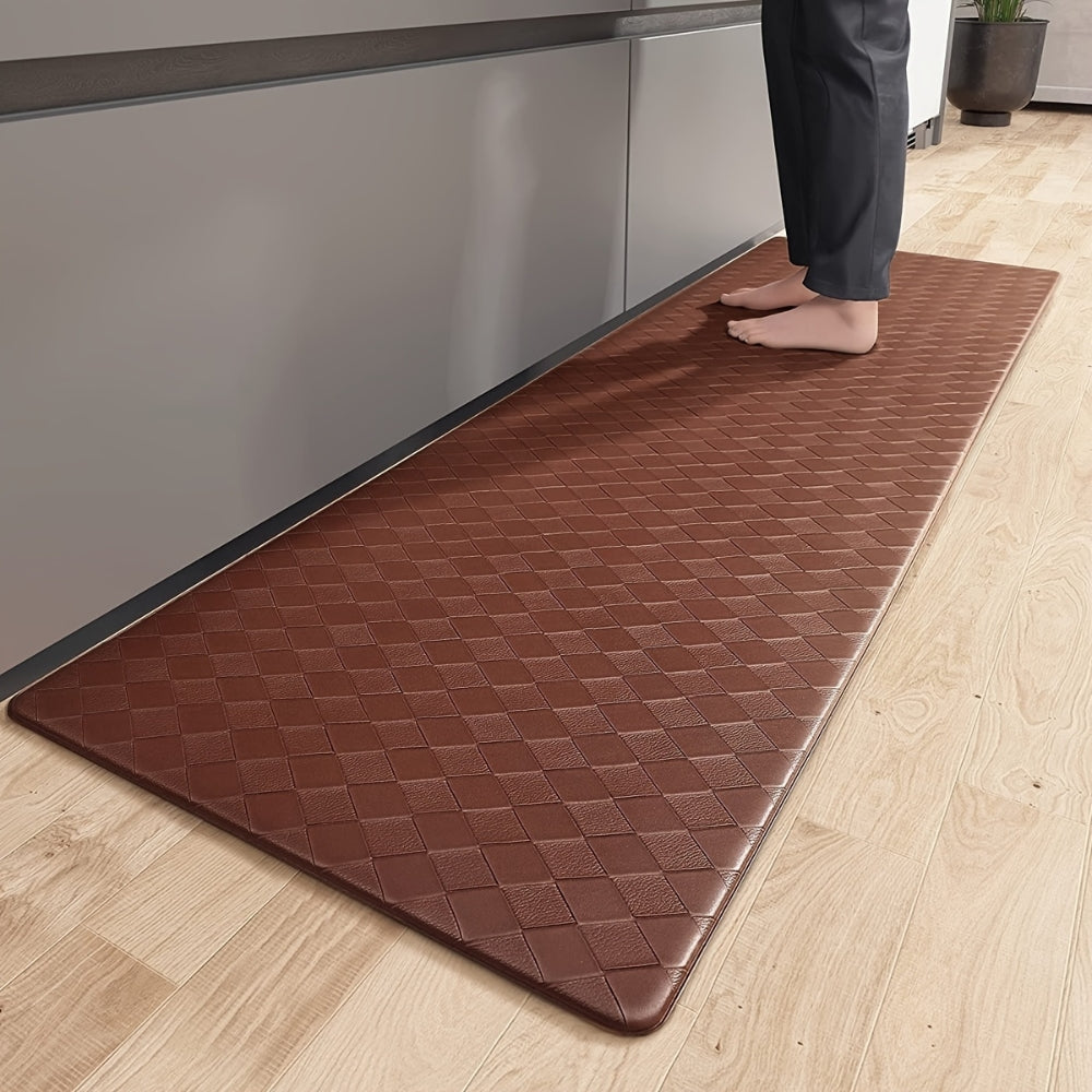 Anti-Fatigue Kitchen Mat with Cushioned PVC Surface