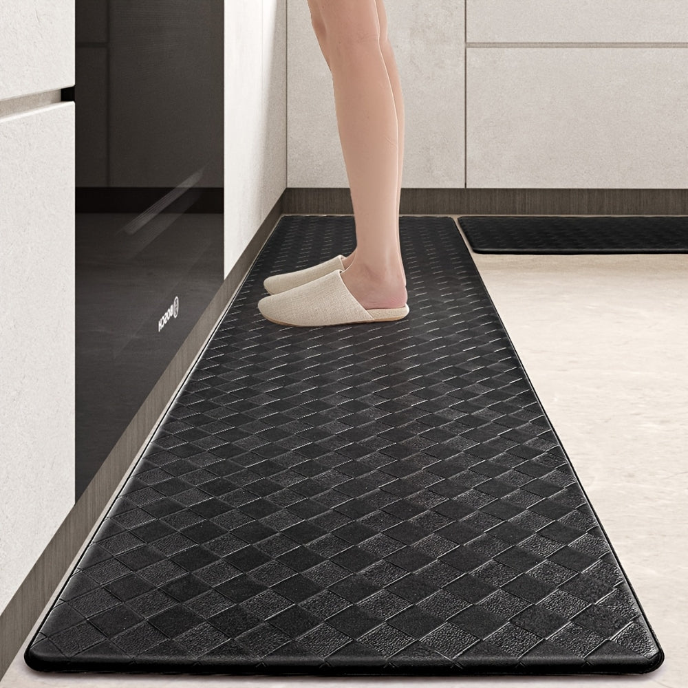 Anti-Fatigue Kitchen Mat with Cushioned PVC Surface