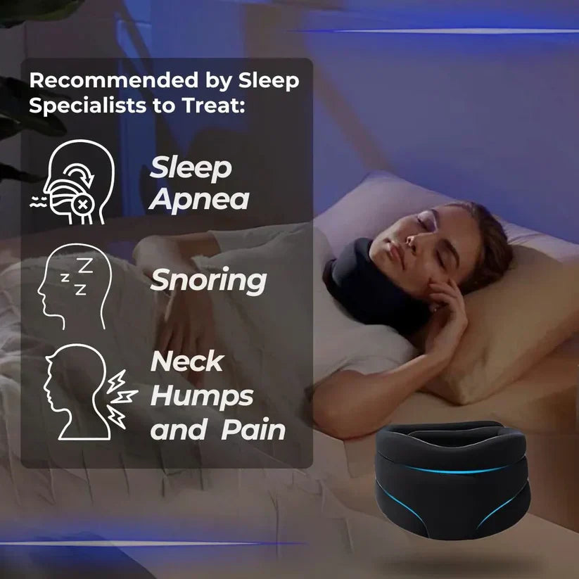 Contoured Side Sleeper Pillow for Neck & Shoulder Support