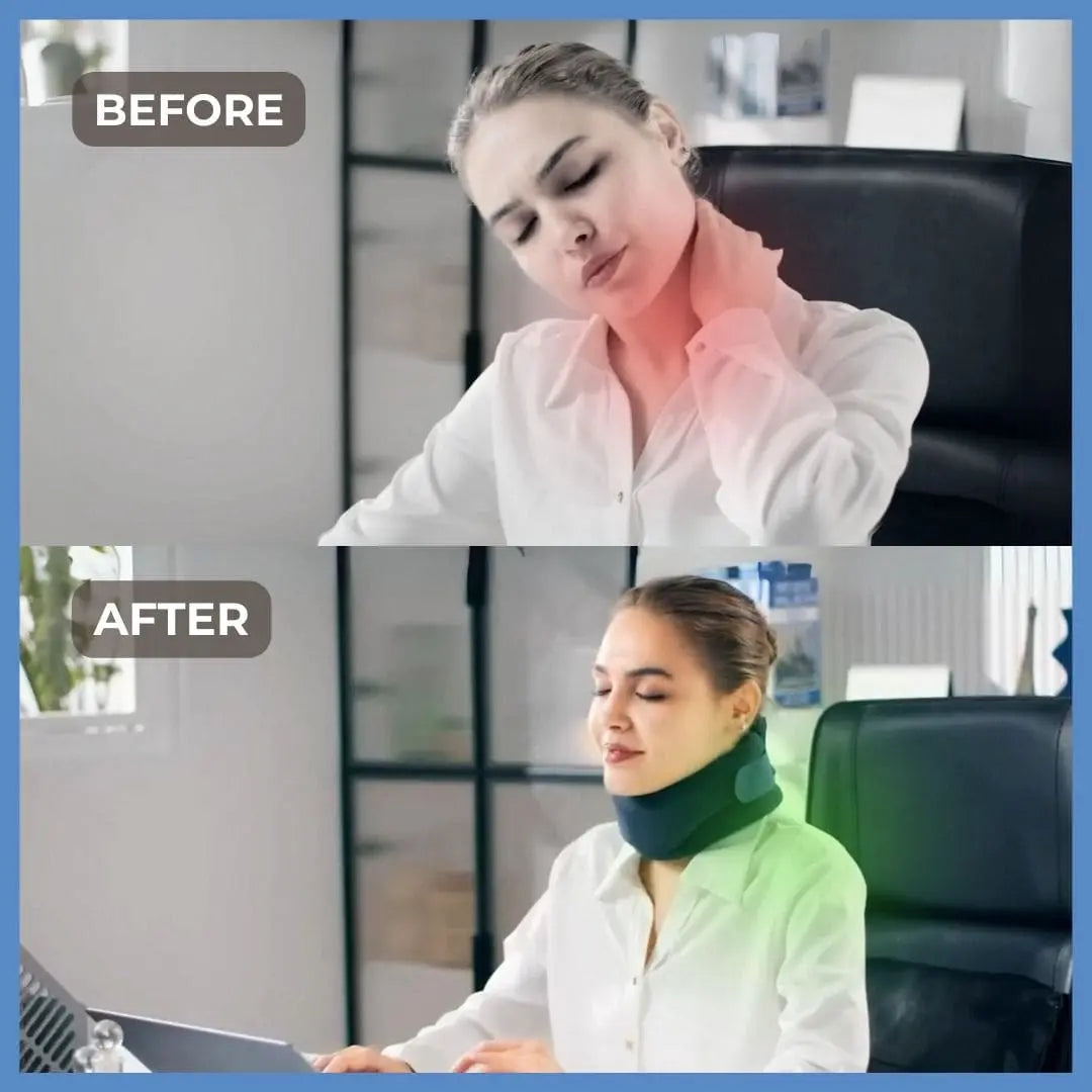 Contoured Side Sleeper Pillow for Neck & Shoulder Support