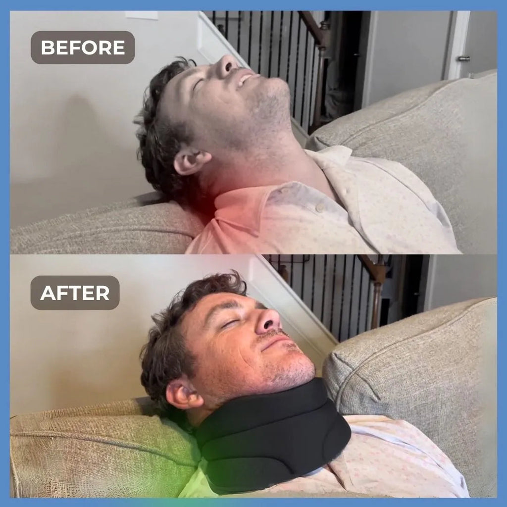 Contoured Side Sleeper Pillow for Neck & Shoulder Support