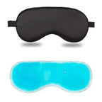 Cooling Gel Sleep Mask with 3D Contoured Eye Cups