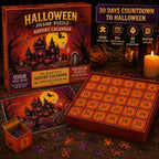 Halloween Countdown Jigsaw Puzzle, 1008 Pieces & 30 Boxes