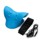 Heated Neck Massage Pillow with Contoured Foam