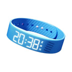 Silent Vibrating Alarm Watch with Pedometer & LED Display