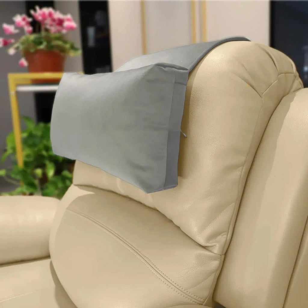 Velvet Non-Slip Headrest Pillow for Recliner & Car