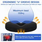 Ring-Shaped Memory Foam Seat Cushion for Office & Car
