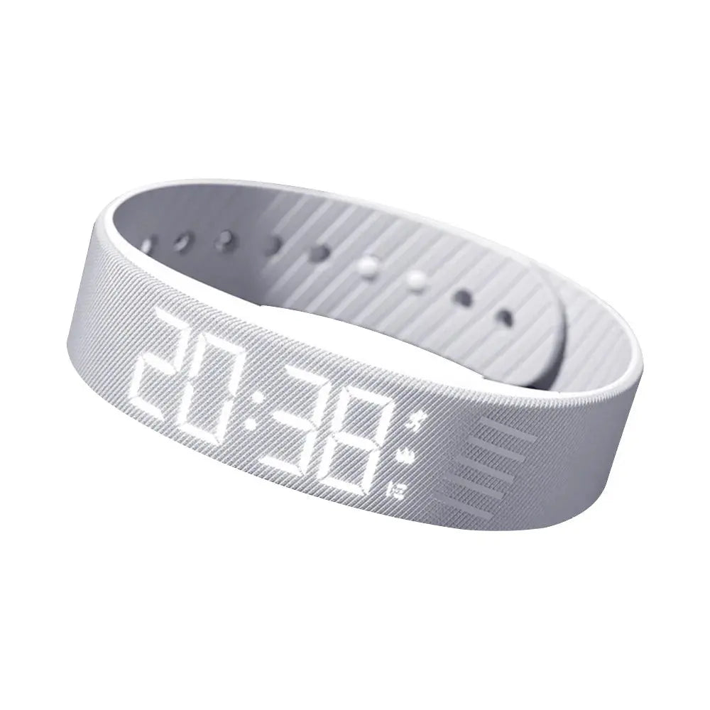 Silent Vibrating Alarm Watch with Pedometer & LED Display