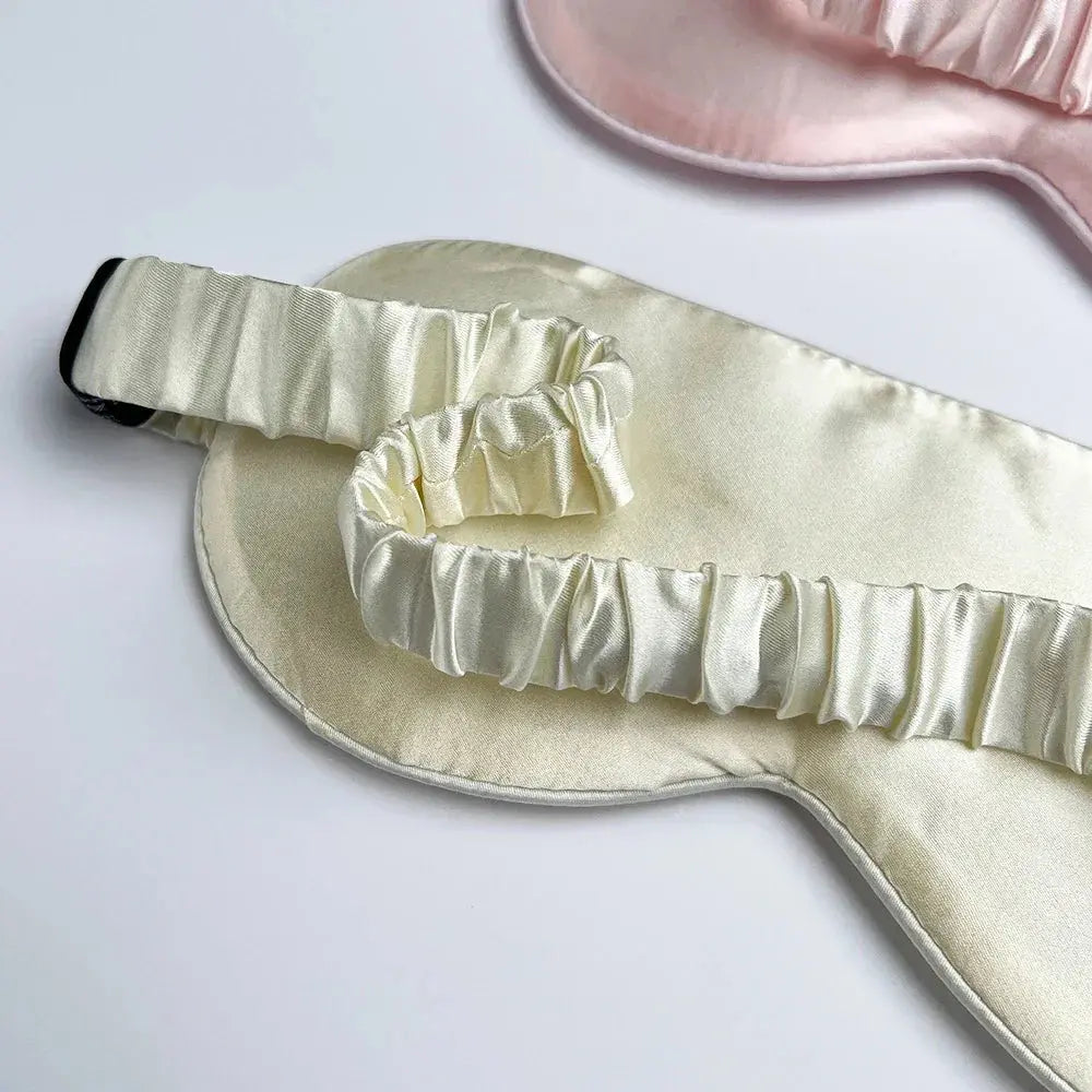 Bamboo Silk Sleep Mask with Adjustable Strap