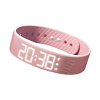 Silent Vibrating Alarm Watch with Pedometer & LED Display