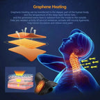 Heated Neck Massage Pillow with Contoured Foam
