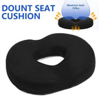 Ring-Shaped Memory Foam Seat Cushion for Office & Car