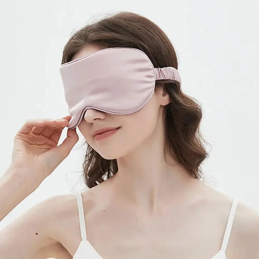 Bamboo Silk Sleep Mask with Adjustable Strap