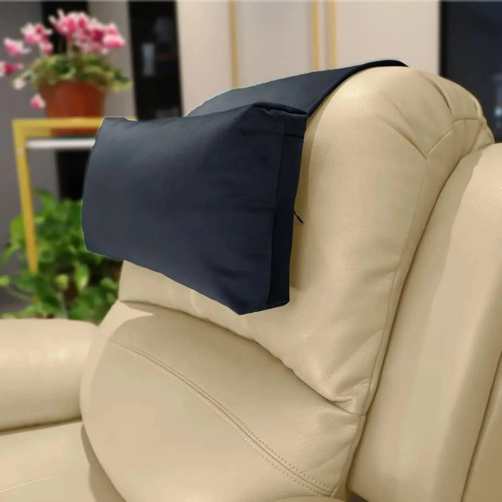Velvet Non-Slip Headrest Pillow for Recliner & Car
