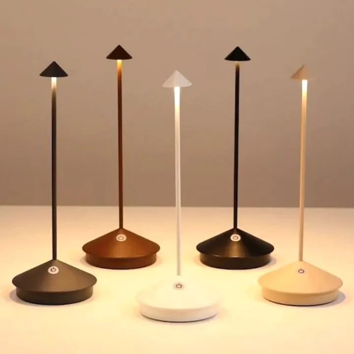 Rechargeable Outdoor LED Table Lamp with Touch Dimming