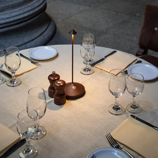 Rechargeable Outdoor LED Table Lamp with Touch Dimming