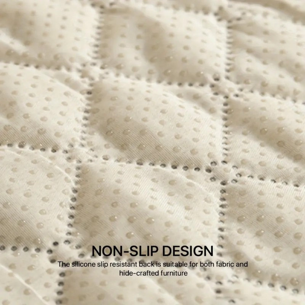 Quilted Pet Sofa Protector with Bolster Cushions