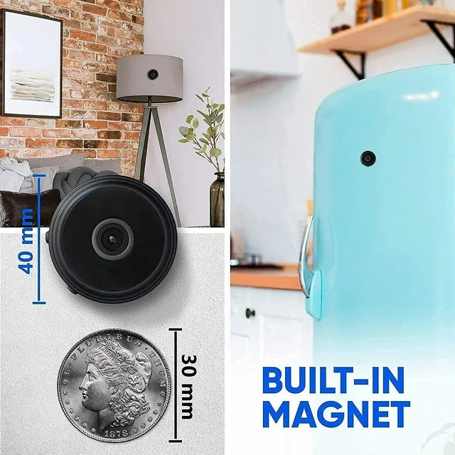 Mini 1080p Wireless Magnetic Camera with 150° View