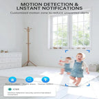 1080p Light Bulb Security Camera with 360° View & Audio