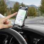 360° Rotating Car Phone Holder for Dashboard Navigation