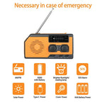 Emergency Weather Radio with 5000mAh Hand Crank Charger