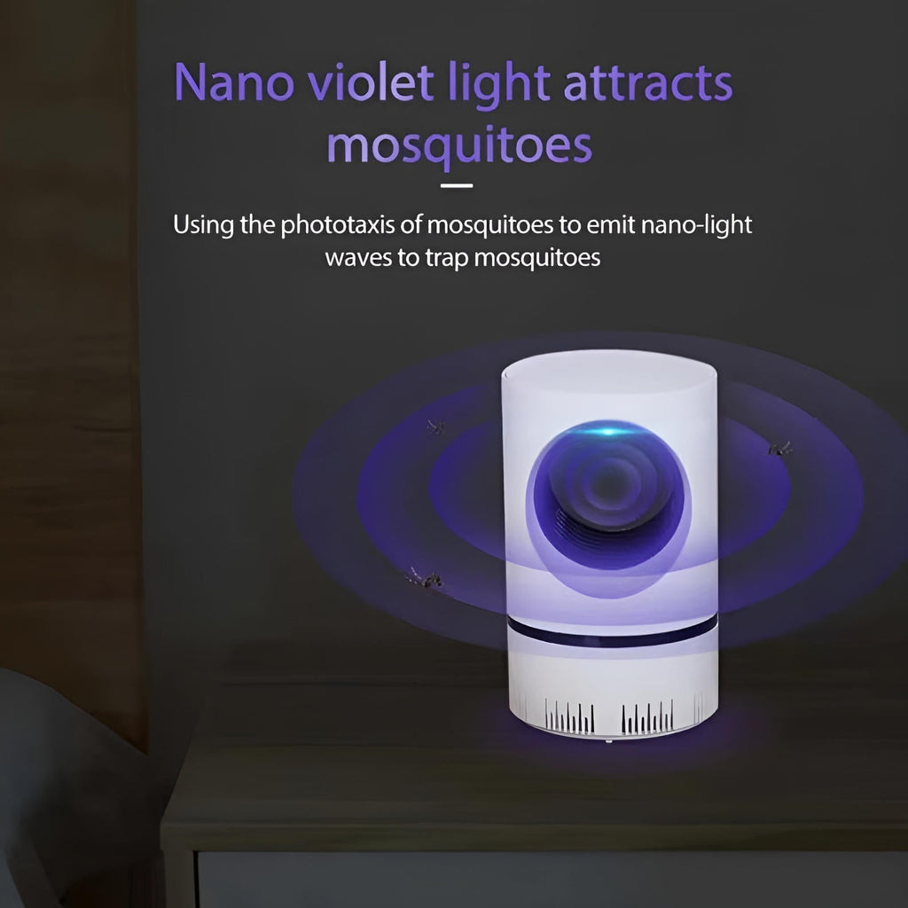 Quiet UV Mosquito & Fly Trap, 6 LED Lights & Fan