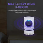 Quiet UV Mosquito & Fly Trap, 6 LED Lights & Fan