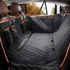 Waterproof Dog Car Seat Cover with Hammock and Side Flaps