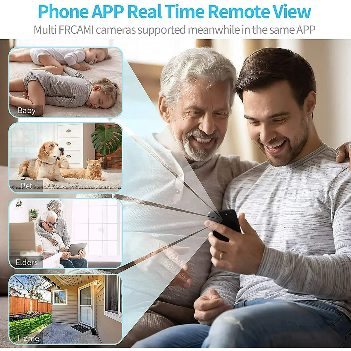 Mini 1080p Wireless Magnetic Camera with 150° View