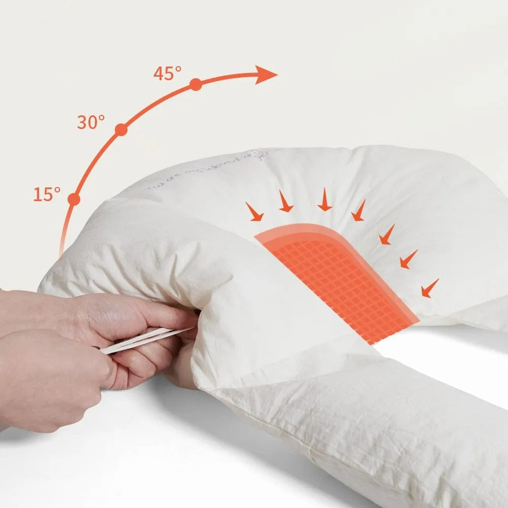 Northmire Infant Support Pillow with Adjustable Sides