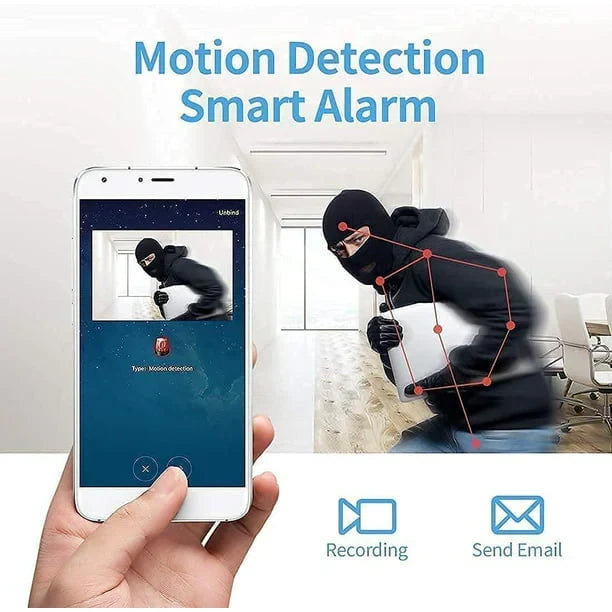 Mini 1080p Wireless Magnetic Camera with 150° View