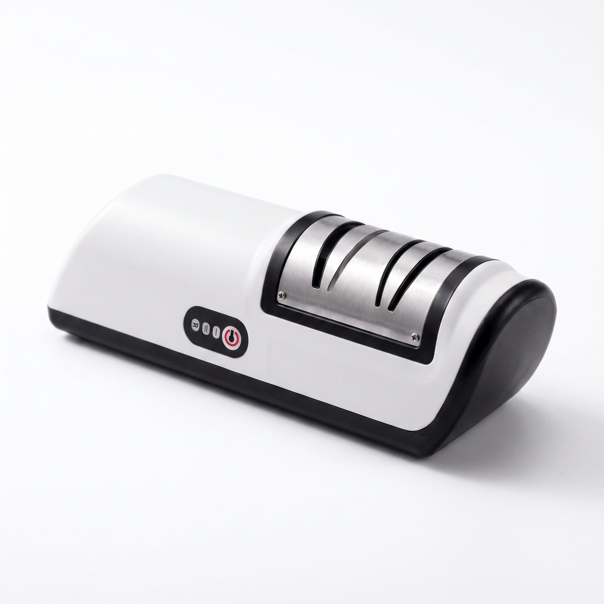 Electric Kitchen Knife Sharpener product shot on white background