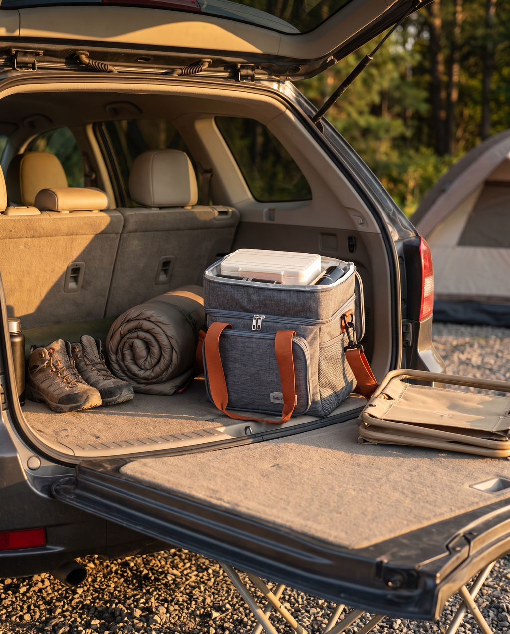 Eco-Friendly Heavy Duty Insulated Cooler Bag in use