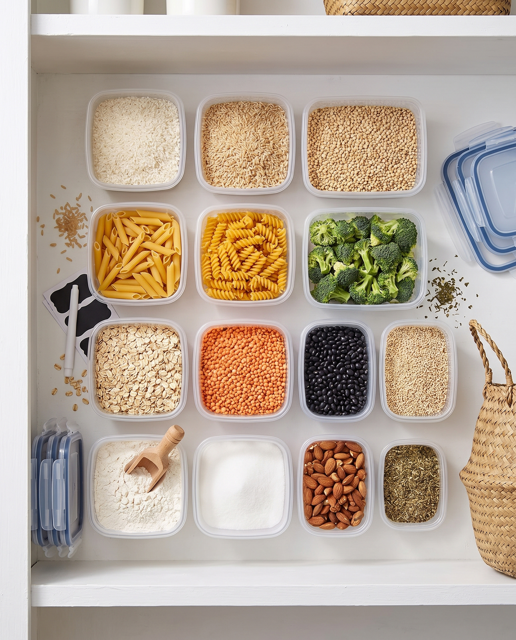 Popular Airtight Food Storage Container Set in use