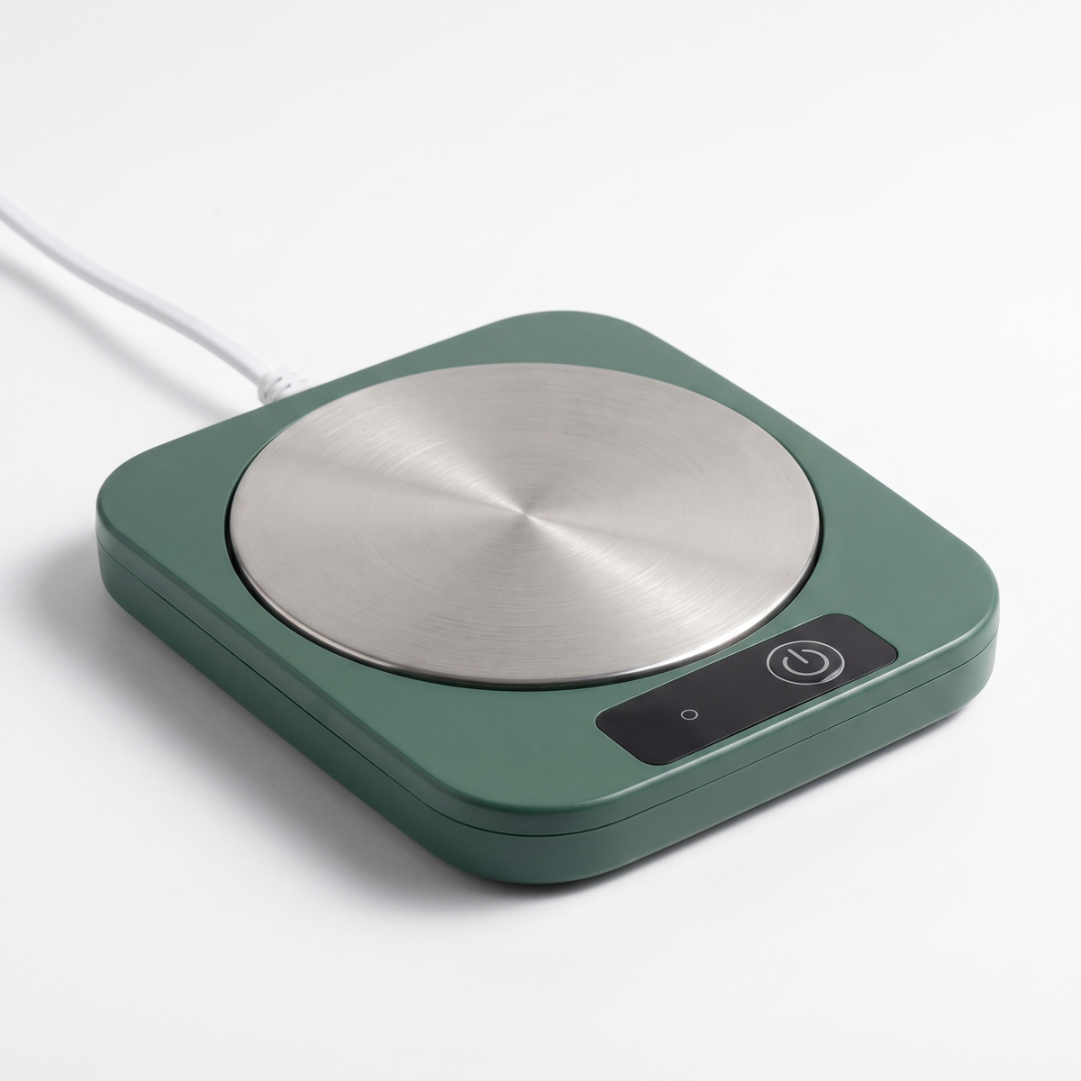 Space-Saving Automatic Electric Mug Warmer - white background studio product shot