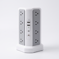 Signature USB Surge Protector Power Strip - white background studio product shot
