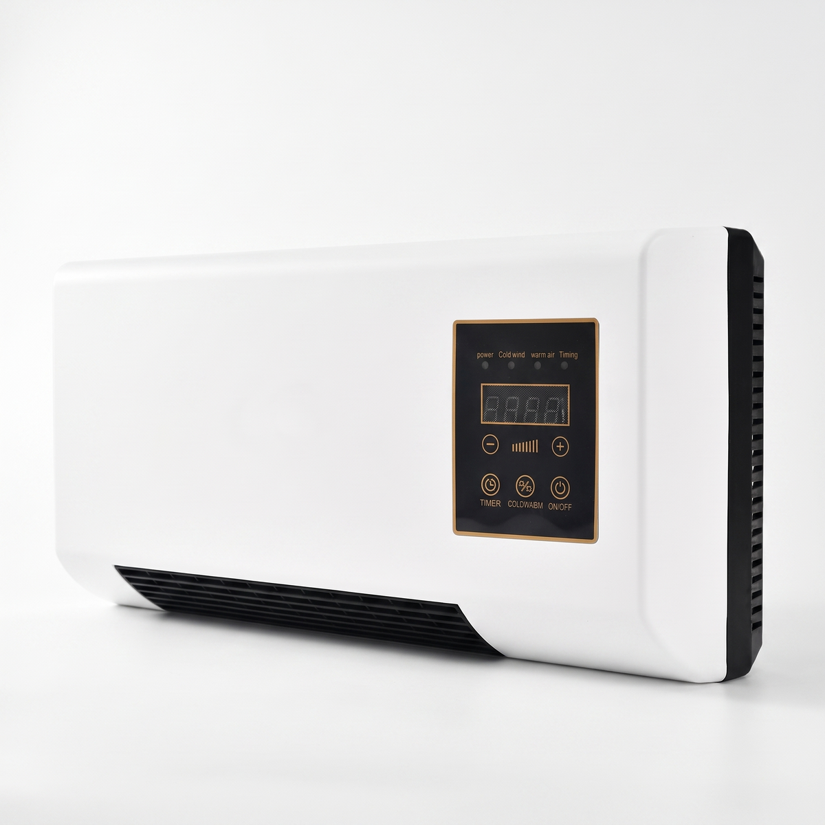 Vibrant Through-Wall Air Conditioner & Heater - white background studio product shot