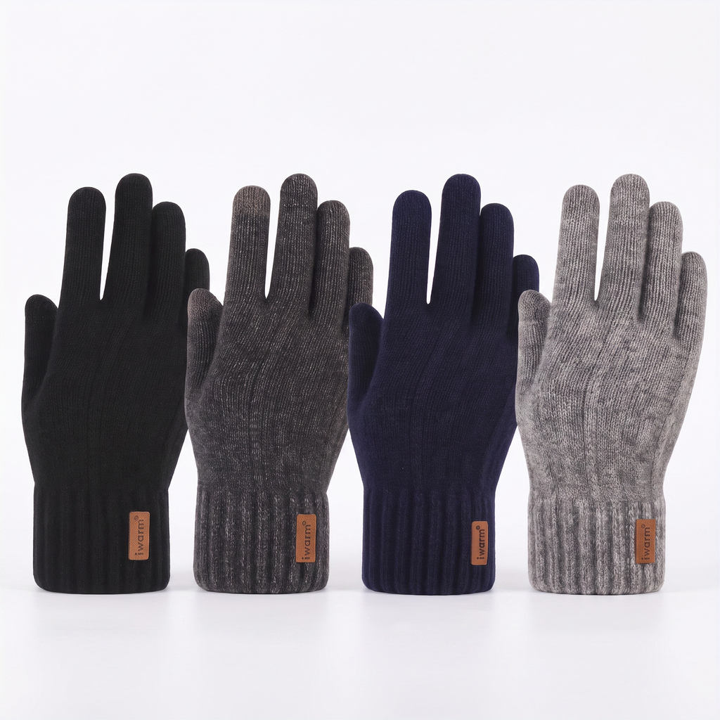 On-The-Go Rechargeable Heated Gloves - white background studio product shot