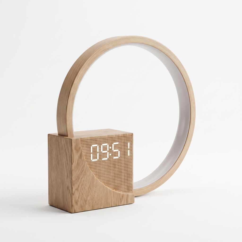 Essential Sunrise Simulation Alarm Clock - white background studio shot