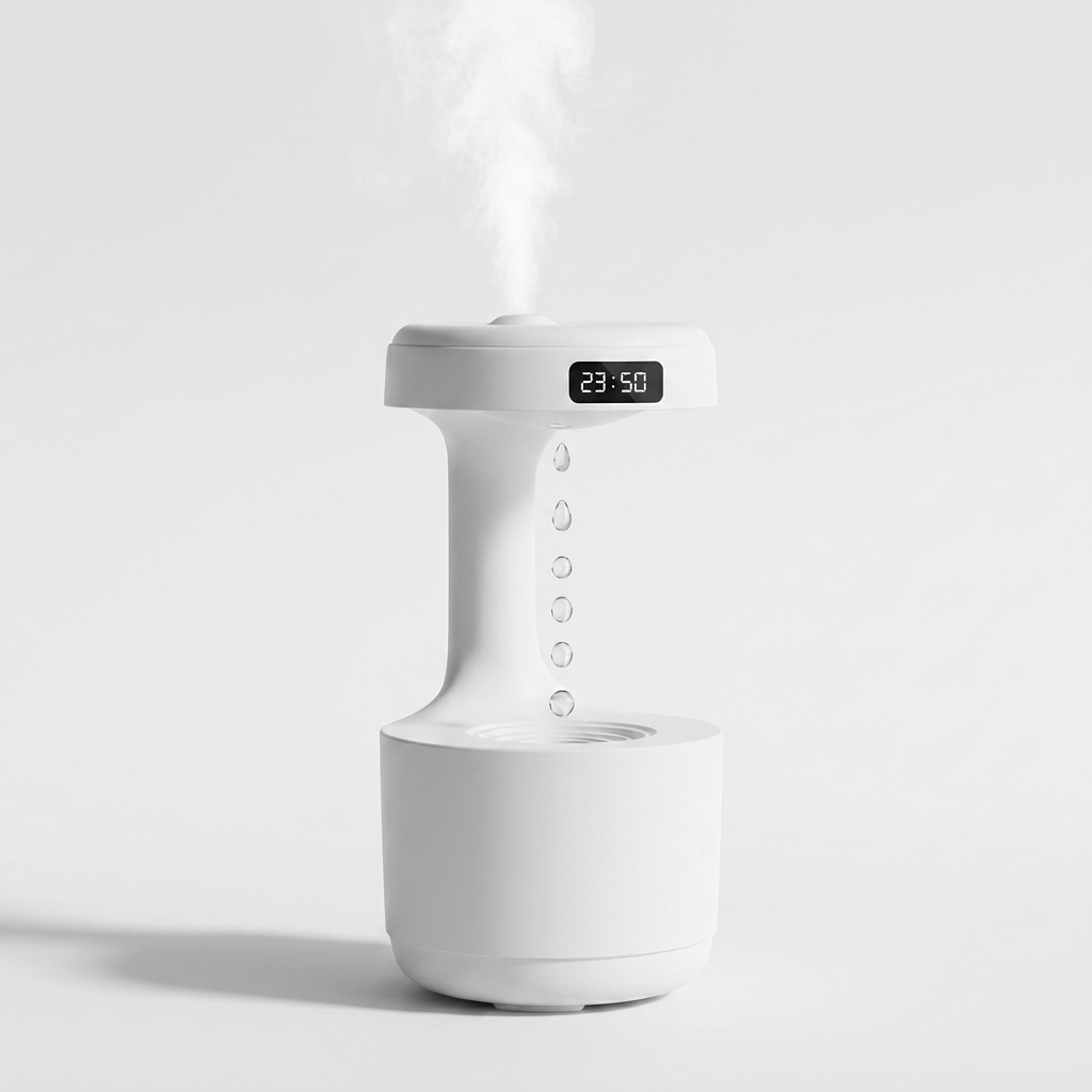 Smart-Design Cool Mist Humidifier - white background studio shot