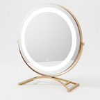 Studio-Series Touch Cordless LED Vanity Mirror in a backstage-style dressing area