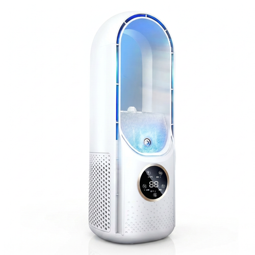 Trusted Silent Portable Air Conditioner - white background studio shot
