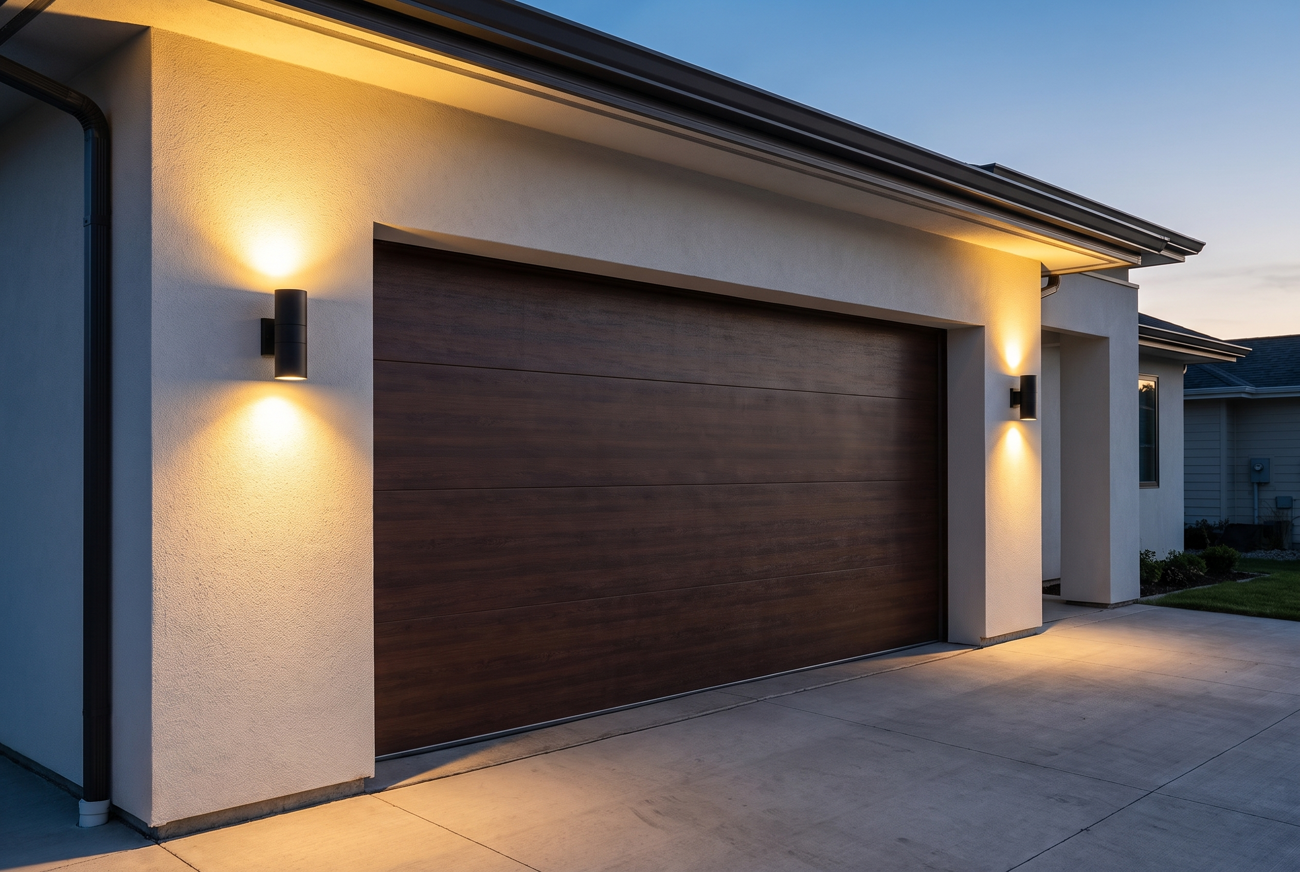 Modern Up and Down Outdoor Wall Sconce