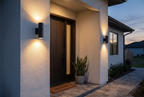 Modern Up and Down Outdoor Wall Sconce