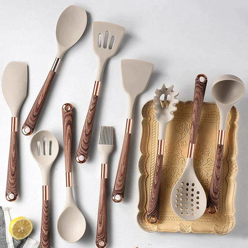 10-Piece Nonstick Kitchen Cooking Utensil Set