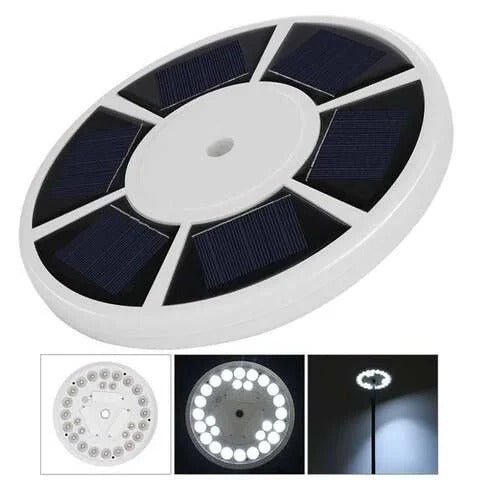 Solar Flagpole Light, 700 Lumen Dusk to Dawn LED