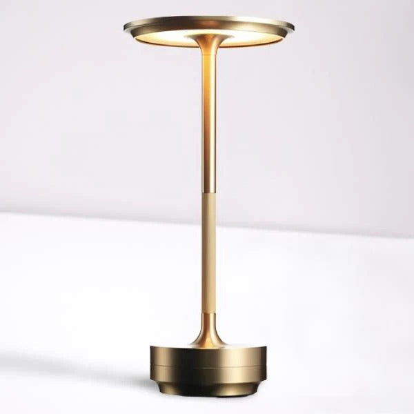 Cordless Rechargeable Table Lamp, IP66 Touch Dimming